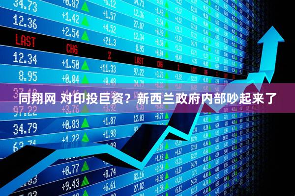 同翔网 对印投巨资？新西兰政府内部吵起来了
